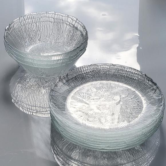 7"🍽"Canterbury"🍽 Snack Salad Dessert Plate by Arcoroc France 🇫🇷 - Picture 9 of 10